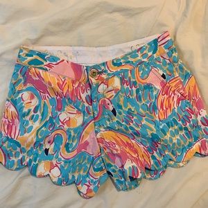 Lilly Pulitzer Peel and Eat Buttercup Shorts